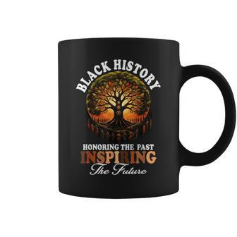 Honoring The Past Inspiring The Future Black History Teacher Coffee Mug - Seseable