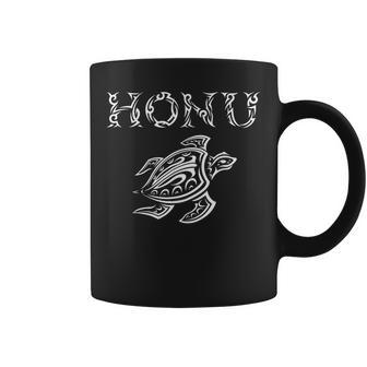 Honu Polynesian Tribal Style Sea Turtle Coffee Mug - Monsterry DE