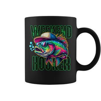 Weekend Hooker Colorful Fish Father Day Love Fishing Coffee Mug | Mazezy UK