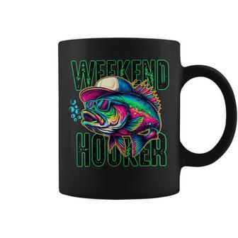 Weekend Hooker Colorful Fishing Coffee Mug | Mazezy AU