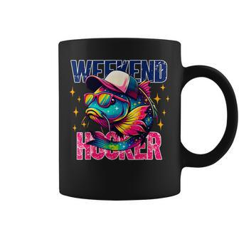 Weekend Hooker Colorful Fishing For Weekend Hooker Coffee Mug - Monsterry UK