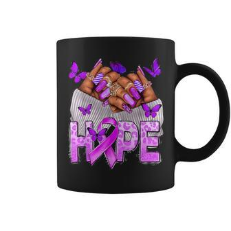 Hope Sle Lupus Awareness Month Support Purple Lupus 2024 Coffee Mug - Thegiftio UK