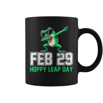 Hoppy Leap Day Frog Leap Year Leapling Humor Pun Coffee Mug | Mazezy