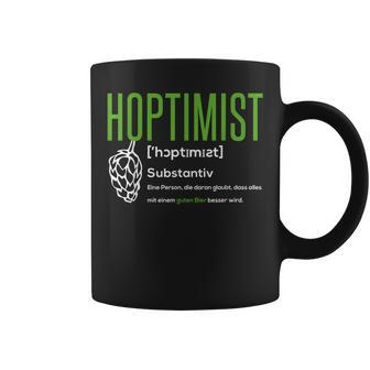 Hoptimist For Beer Lovers Craft Beer Tassen - Geschenkecke