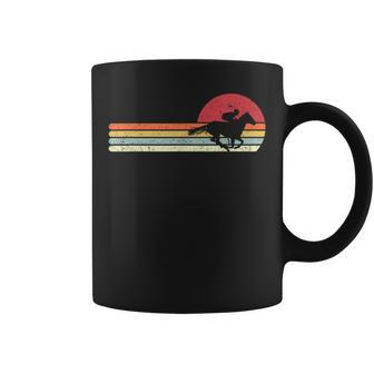 Horse Racing Retro Style For Jockey Coffee Mug - Seseable