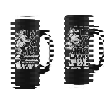 I Like Horses And Maybe 3 People Lover Rider Horse Riding Coffee Mug - Thegiftio
