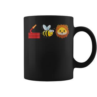 Hose Bee Lion I Am A Firefighter Coffee Mug - Monsterry AU