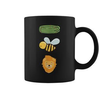 Hose Bee Lion Animal Pun Dad Joke Coffee Mug - Monsterry UK