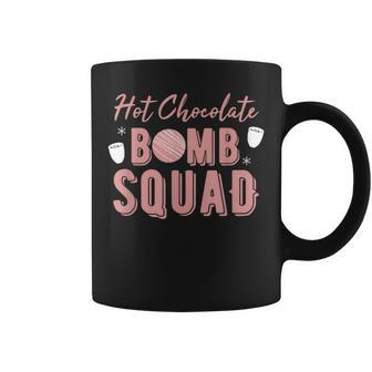 Hot Chocolate Bomb Squad Pun Hot Cocoa Lover Coffee Mug - Monsterry