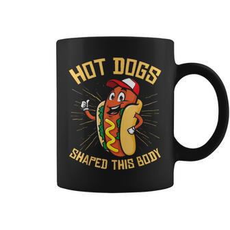 Hot Dogs Shaped This Body Coffee Mug - Monsterry