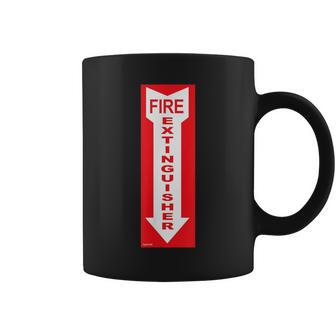 A Hot That Informs People When To Go In Case Of Fire Coffee Mug - Monsterry DE