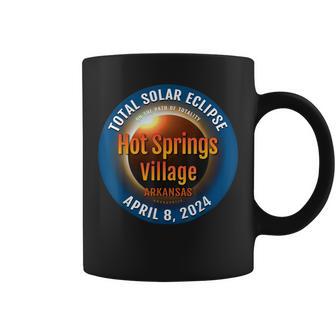 Hot Springs Village Arkansas Ar Total Solar Eclipse 2024 3 Coffee Mug - Monsterry AU