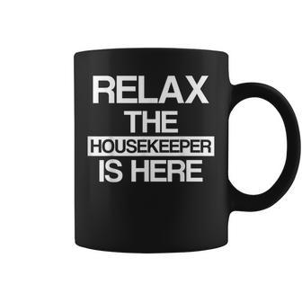 Housekeeper Relax Housekeeping Househelp Service Coffee Mug - Monsterry DE