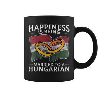 Hungarian Marriage Hungary Married Heritage Flag Culture Coffee Mug - Monsterry