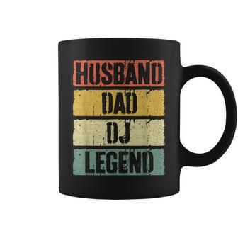 Husband Dad Dj Legend Father's Day Coffee Mug - Monsterry UK