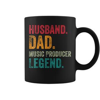 Husband Dad Music Producer Making Beats Beat Maker Coffee Mug - Monsterry DE