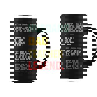 Husband Dad Teacher Legend Father's Day Coffee Mug - Thegiftio
