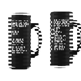 Husband Dad Tennis Legend Father's Day For Dad Coffee Mug - Thegiftio