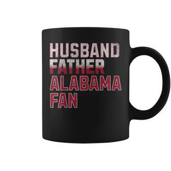 Husband Father Alabama Fan Fathers Day Alabama Dad Coffee Mug - Monsterry CA