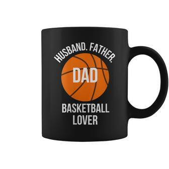 Husband Father Dad Basketball Lover Fathers Day Sports Coffee Mug - Thegiftio UK