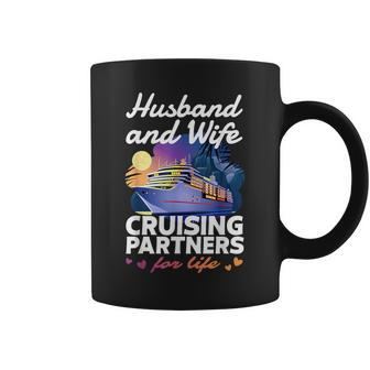 Husband And Wife Cruise 2024 Matching Couple Outfits Coffee Mug - Monsterry DE