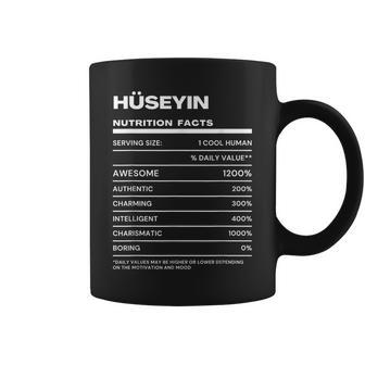 Hüseyin Nutrition Facts Name Coffee Mug - Seseable