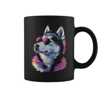 Husky Sonnenbrille Lustig Hund Mama Sibirisch Husky Papa Tassen - Geschenkecke