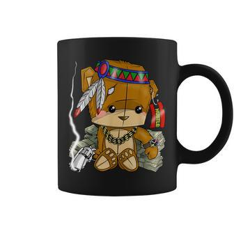 Hustle Clothing For Native American Bear Hustler Spirit Coffee Mug - Monsterry DE