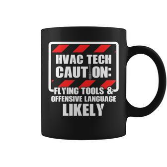 Hvac Technician Flying Tools Hvac Tech Coffee Mug | Mazezy