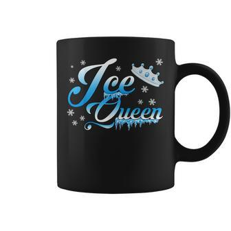 Ice Queen Winter Theme Birthday Party Girls Snow Themed Bday Coffee Mug - Seseable
