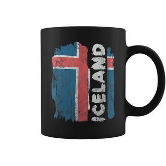 Icelandic Pride Proud Iceland Flag Men Coffee Mug - Monsterry UK