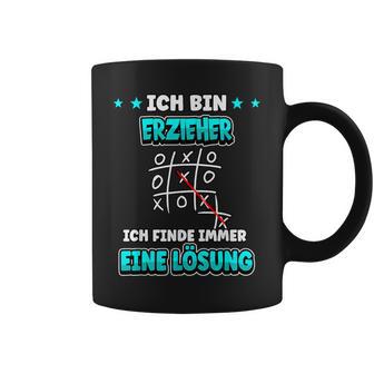 Ich Bin Erzieher Ich Findde Immer Eine Lösung Ich Bin Erzieher Tassen - Geschenkecke