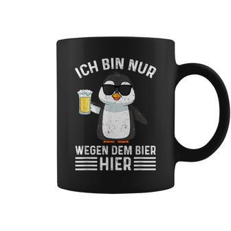 Ich Bin Nur Wegen Dem Bier Hier Party Tassen - Seseable