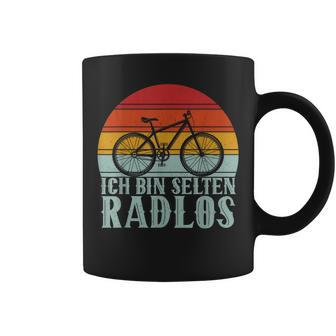 Ich Bin Selten Radlos Fahrrad German Langu Tassen - Seseable