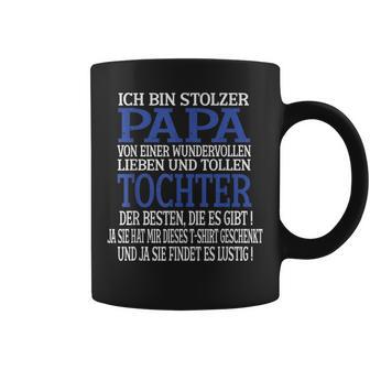 Ich Bin Stolzer Papa Einer Wundervollen Tochter -Atertag Tassen - Geschenkecke