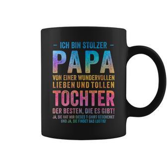 Ich Bin Stolzer Papa Einer Wundervolltochter Tassen - Geschenkecke