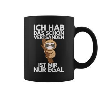 Ich Hab Das Schonerstanden Sloth Morgenmuffel Tassen - Geschenkecke