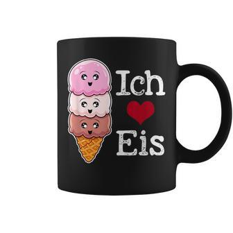 Ich Liebe Eiscreme In Waffle Horn Ice Balls Tassen - Seseable