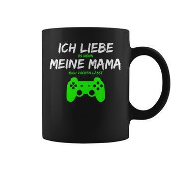 Ich Liebe Es Wenn Meine Mama Mich Zocken Lässt Tassen - Geschenkecke