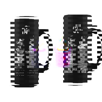 Ich Ohne Kaffee Ich Mit Kaffee Kaffetrinker Slogan Drinks Tassen - Seseable