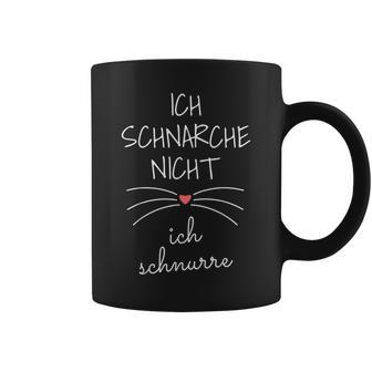 Ich Schnarche Nicht Ich Schnurre Sleep Cat Tassen - Seseable