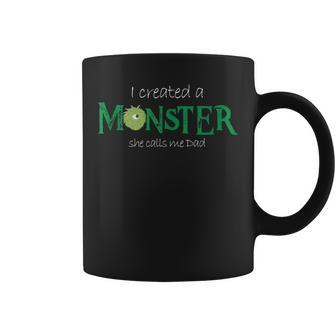 Ich Schuf Ein Monster Das Sie Mich Nennt Papaatertag Tassen - Geschenkecke