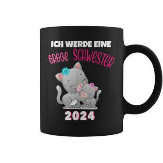 Ich Werde Eine Große Schwester 2024 Cat Tassen - Seseable