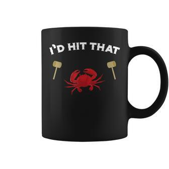 I'd Hit That Maryland Blue Crab Festival Summers Coffee Mug - Monsterry AU