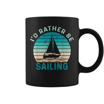 I'd Rather Be Sailing Coffee Mug - Thegiftio UK