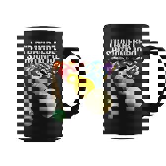I'd Rather Be Shooting Pool 8-Ball Pool Team Coffee Mug | Mazezy