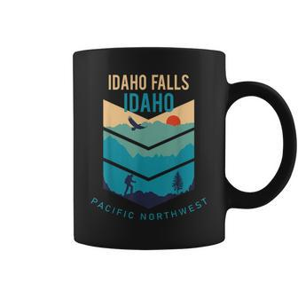 Idaho Falls Idaho Native Hometown Vintage Pacific Northwest Coffee Mug - Monsterry CA