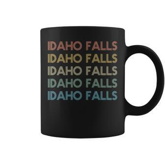 Idaho Falls Idaho Pride Vintage State Id Retro 70S Coffee Mug - Monsterry