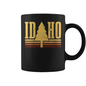 Idaho Vintage Tree State Pride Camping Hiking Idaho Coffee Mug - Monsterry AU