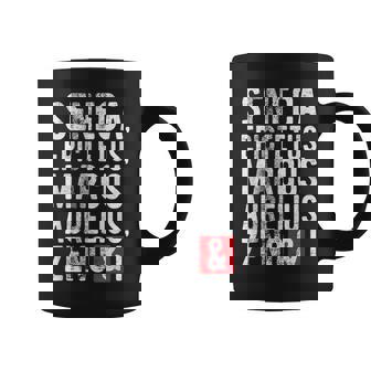 Idea De Regalo Para Filósofos Estoicos Estoicismo Estoico Taza de café - Regaloses